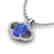 1.75 CTW Tanzanite & Micro Pave VS/SI Diamond Necklace - 2