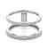 0.90 CTW Certified VS/SI Diamond Fashion Ring 14K White