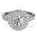 2.25 CTW Certified VS/SI Diamond Solitaire Halo Ring