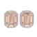 8.40 CTW Morganite & Micro Pave VS/SI Diamond Halo
