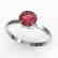 2 CTW Pink Tourmaline Designer Inspired Solitaire - 2