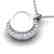 0.25 CTW Micro Halo VS/SI Diamond & White Pearl