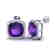 12 CTW Amethyst & Micro Pave Halo VS/SI Diamond - 2