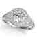 1.7 CTW Certified VS/SI Diamond Solitaire Halo Ring 14K