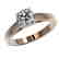 1.29 CTW Certified H-SI/I Quality Diamond Solitaire - 2