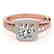 2 CTW Certified VS/SI Diamond Solitaire Halo Ring 14K