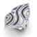 2 CTW Micro Pave Black & White VS/SI Diamond Designer