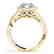 2 CTW Certified VS/SI Diamond Solitaire Halo Ring 14K - 2