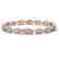 10.61 CTW Marquise Diamond Designer Bracelet 18K Rose - 2