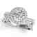 1.51 CTW Certified VS/SI Diamond Solitaire Halo Ring - 2