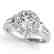 1.65 CTW Certified VS/SI Diamond Solitaire Halo Ring
