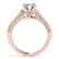 1.1 CTW Certified VS/SI Diamond Solitaire Ring 14K Rose - 2