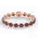 65 CTW Garnet & Micro Pave VS/SI Diamond Halo Designer - 2