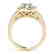 1.11 CTW Certified VS/SI Diamond Solitaire Halo Ring - 2