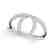 0.65 CTW Certified VS/SI Diamond Fashion Ring 14K White - 2
