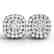 0.70 CTW Diamond Solitaire VS/SI Certified Halo 14K - 2