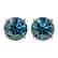 2.56 CTW Certified Intense Blue SI Diamond Solitaire