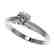 0.76 CTW Certified H-SI/I Quality Diamond Solitaire