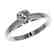 0.76 CTW Certified H-SI/I Quality Diamond Solitaire - 2