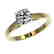 1.05 CTW Certified H-SI/I Quality Diamond Solitaire - 2