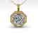 0.50 CTW VS/SI Diamond Solitaire Necklace 14K Yellow - 2