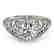 1.22 CTW Certified VS/SI Diamond Solitaire Halo Ring