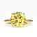 6 CTW Cushion Cut Citrine Designer Inspired Engagement