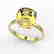 6 CTW Cushion Cut Citrine Designer Inspired Engagement - 2