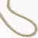 20.71 CTW Aquamarine & Diamond Halo Necklace 10K Yellow - 2