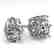 1.0 CTW Certified VS/SI Oval Diamond Stud Art Deco