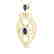3.50 CTW Tanzanite & Micro VS/SI Diamond Heart Necklace - 2