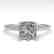 1.0 CTW VS/SI Princess Diamond Solitaire Ring 14K White
