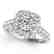 2.5 CTW Certified VS/SI Diamond Solitaire Halo Ring 14K
