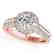2.56 CTW Certified VS/SI Diamond Solitaire Halo Ring - 2