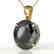 9 CTW Black VS/SI Diamond Designer Solitaire Necklace