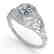 1.0 CTW VS/SI Diamond Solitaire Ring 14K White Gold - 2