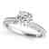 0.96 CTW Certified VS/SI Diamond Solitaire Antique Ring