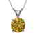 1 CTW Certified Intense Yellow SI Diamond Solitaire