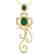 5.85 CTW Emerald & Micro Designer VS/SI Diamond