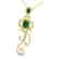 5.85 CTW Emerald & Micro Designer VS/SI Diamond - 2
