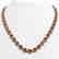 35.13 CTW Tourmaline & Diamond Halo Necklace 10K Yellow
