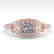 0.50 CTW VS/SI Princess Diamond Solitaire Ring Art Deco
