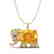 8 CTW Citrine & Micro Pave Huggable Elephant VS/SI - 2