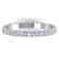 1 CTW Certified VS/SI Diamond Art Deco Eternity Band