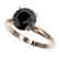 2.59 CTW Fancy Black VS Diamond Solitaire Engagement