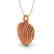 5 CTW Micro Pave Red Sapphire Designer Heart Necklace - 2