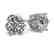1.05 CTW Certified VS/SI Diamond Stud Art Deco Earrings