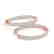 2.75 CTW Diamond VS/SI Certified 38 Mm Hoop Earrings