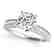 1.21 CTW Certified VS/SI Diamond Solitaire Antique Ring