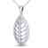 1 CTW Micro Pave VS/SI Diamond Designer Necklace 18K - 2